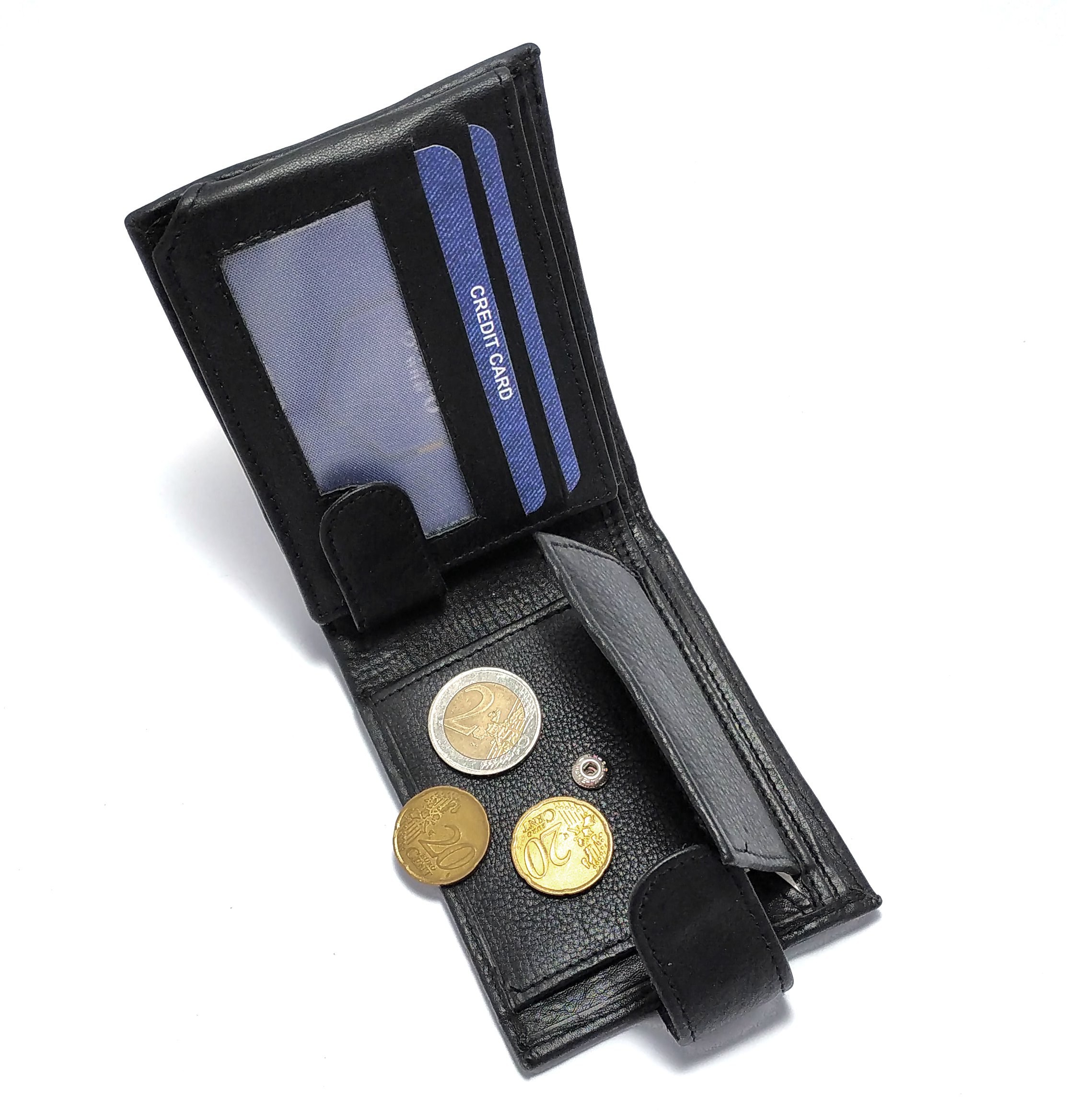 Кошелек мужской DNK Leather N035L-CCF BLACK Кошелек мужской DNK Leather N035L-CCF BLACK